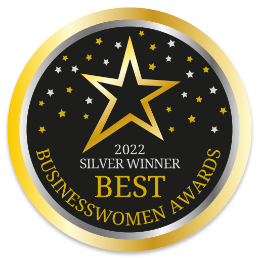 2022 Silver WINNER Best Businesswomen Awards [badge]